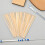 100Pièces Bâtonnets En Bambou Beige Pour Artisanat DIY 11