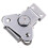 Stainless Steel Box Latch Silver Durable Spring Loaded 1