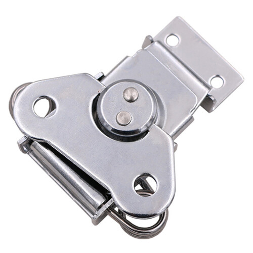 Stainless Steel Box Latch Silver Durable Spring Loaded