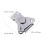 Stainless Steel Box Latch Silver Durable Spring Loaded 4