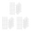 Yeux PVC Blanche Pour Accessoires Cosplay 5