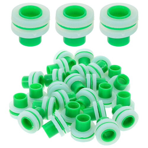 400Pièces Joints Robinet Silicone Vert Kit Réparation 2
