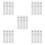 20Pièces Flacons Roll-on Rechargeables Pour Yeux 10