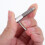 Verrou À Bouton Inox Argenté Ressort Usage 7