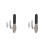 2Sets Bike Disc Brake Pad Adjustment Tool Silver for DIY Home Use 4