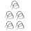 60Pièces Moustaches Pour Couture Décoration 5