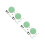 4Sets Electrical Soldering Kit Green Plastic for Hands-on Practice 6