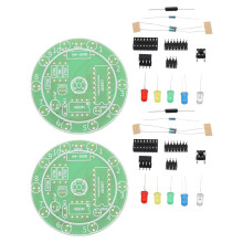4Sets Electrical Soldering Kit Green Plastic for Hands-on Practice