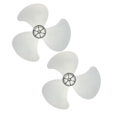4Pcs Plastic Fan for Pedestal and Table Fans Quiet ABS Material