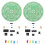 4Sets Electrical Soldering Kit Green Plastic for Hands-on Practice 3