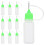 30Pcs Light Empty Squeeze Bottles Fine Tip for Paint Glue Oil 1