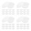 200Pcs Plastic Sauce Cups with Lids Easy-Clean Condiment Containers 3