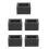 5Pcs Black Graphite Metal Casting Mold for Gold Silver 4