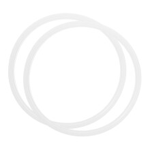 10Pcs Pressure Cooker Silicone Rings White Heat Resistant Pot Sealing