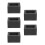 5Pcs Black Graphite Metal Casting Mold for Gold Silver 6