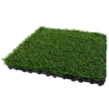 5Pcs PVC Fake Grass Turf Flexible Artificial Grass Mat