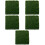 5Pcs PVC Fake Grass Turf Flexible Artificial Grass Mat 7