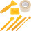 5Sets Plastic Caulking Finishing Tools Set for Kitchen Bathroom Tiles 2