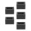 5Pcs Black Graphite Metal Casting Mold for Gold Silver 8
