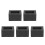 5Pcs Black Graphite Metal Casting Mold for Gold Silver 5