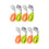 4Sets Baby Set Van Siliconen En Rvs Peuters in 8