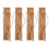 4Pcs Fatwood Campfire Fire Starter Sticks Compact Portable Camping Kit 1