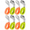4Sets Baby Set Van Siliconen En Rvs Peuters in 6
