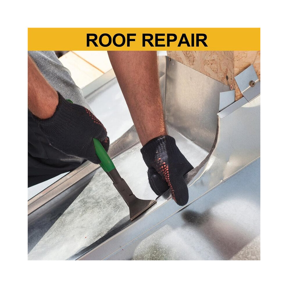12In X 16.4Ft Aluminum Flashing, 0.2Mm Waterproof Metal Roofing Panels,1060 Aluminum Flashing Roll For Roof Flashing 4711494767756