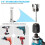 3 Pcs Integrated Internal & External Pipe Threading Tool Dual-Function Pipe Thread Cutting Tool for 1/2" & 3/4"& 1" PVC 4