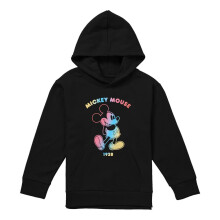 (5-6 Years, Athletic Heather) Disney Childrens/Kids Mickey Mouse Gradient Outline Heather Hoodie