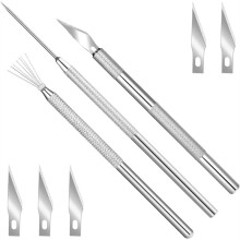 Clay Needle-Tools, Sculpting Ceramics Pottery Carving Tool with 5 Pcs Cutting Clay Sculpting Tools for Model Claies