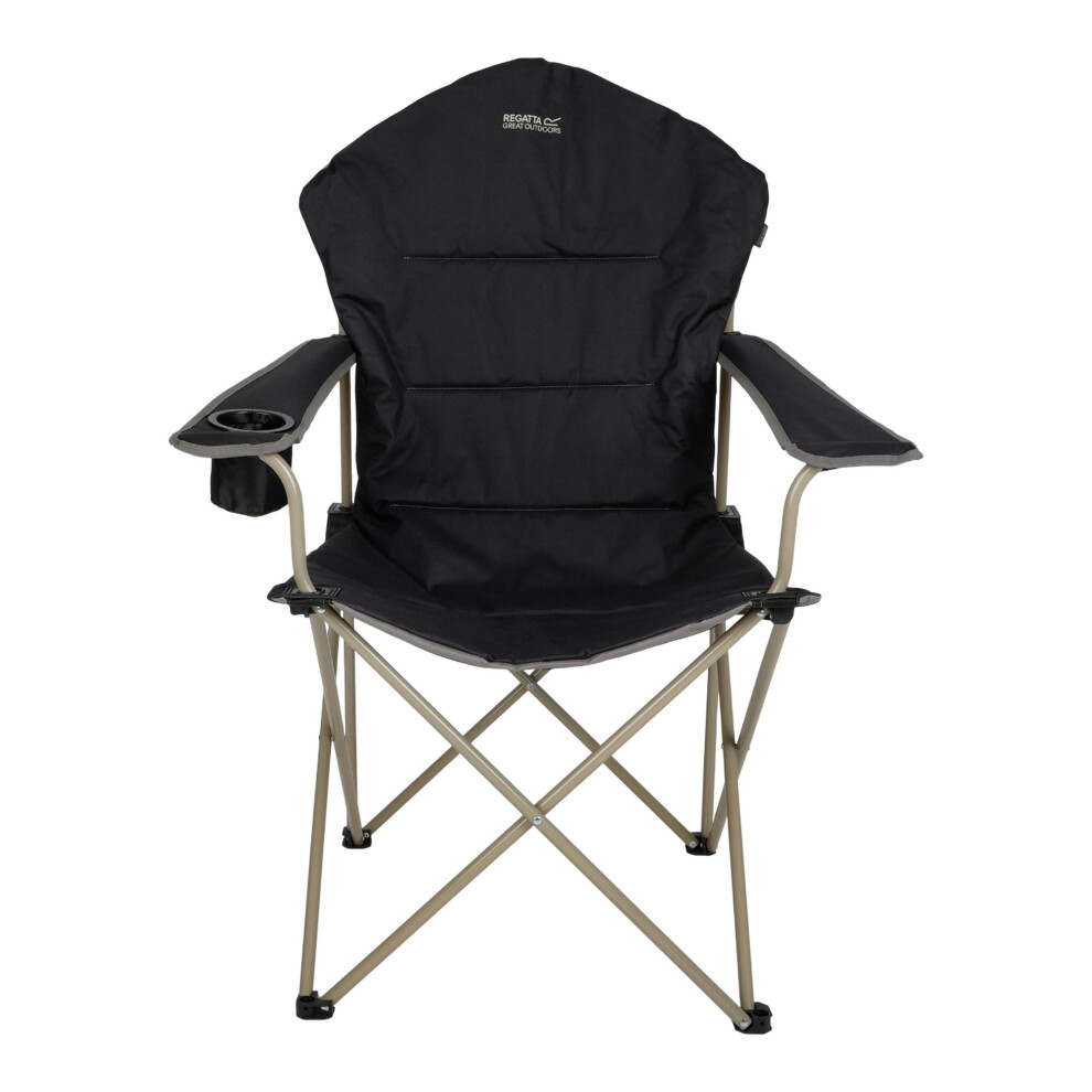 Regatta Unisex Grey Kruza Ii Folding Chair - Size One Size - Image 3