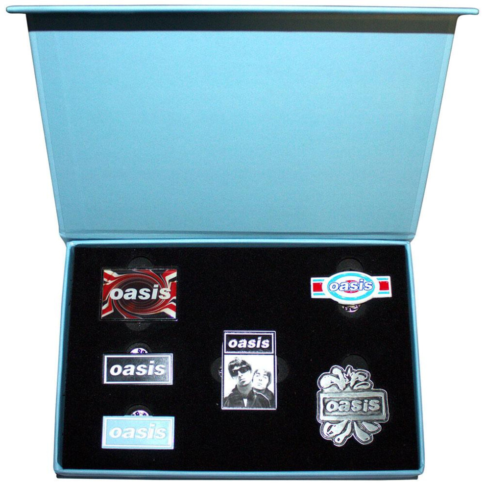 Oasis Logo Badge Set (Pack Of 6)
