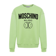 (S, Green) Moschino Mens Milano Jumper