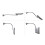 Square Flexible Gooseneck LED Lighted 10X Magnifying Makeup Mirror, Power Locking Suction Cup, Bright Diffused Light 2