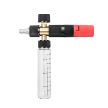 100ml High Pressure Foam Spray Bottle 1/4" Quick Connect Adjustable Snow Foam Lance for Car Detailing & Washing