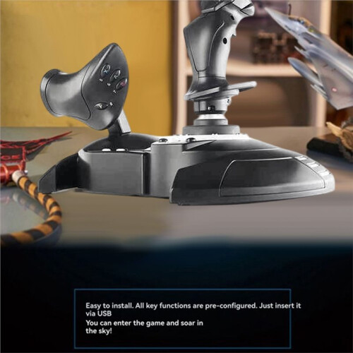 T.Flight Hotas ONE Flight Joystick Throttle Flight Simulator Control Lever for /PC 1