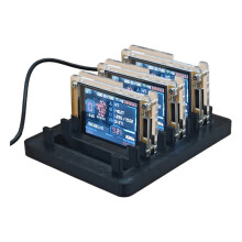 3x925KH/S NMMINER+BTC con 4 Slot, Supporto Aggiornato per Bitcoin Crypto Solo Miner, Display Intelligente da 2,8 Pollici per La Casa