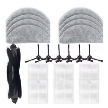 Replacement Parts for ER71UW2SW EFR71222DS Vacuum Parts Main Roller Brush Side Brush Filters Mop Cloth
