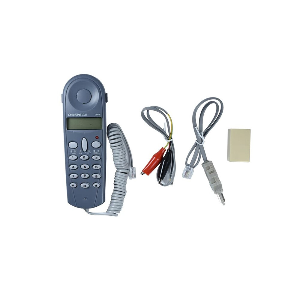 Telephone Phone Network Cable Tester Butt Test Tester Lineman Tool Cable Set Cable Inspection And Testing Machine 6031264475437
