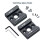 Cold Shoe Mount Adapter with 1/4'' Screw for LED Light,Camera Shoe Adapter Bracket,DIY Camera Rig Set,2060 3