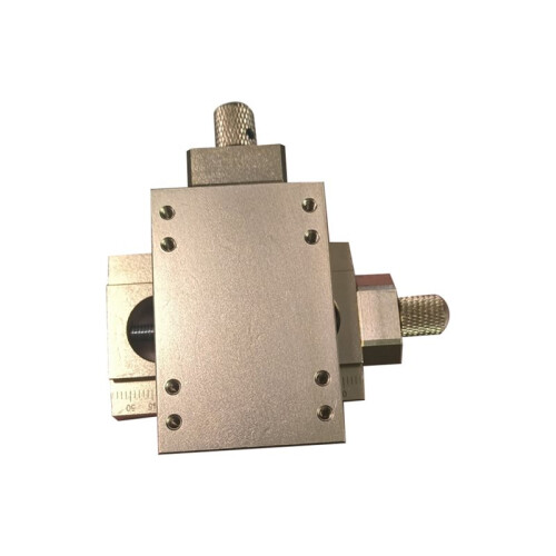 XY Axis Fine Adjustment Platform with Micro Slide Table and Dovetail  Axis Displacement Adjustment Platform