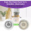 Pulp Strainer for Nama J2 Cold Press Juicer Pulp Secondary Fine Filter Stainless Steel Filter,Includes Cleaning Brush 3