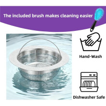 Pulp Strainer for Nama J2 Cold Press Juicer Pulp Secondary Fine Filter Stainless Steel Filter,Includes Cleaning Brush