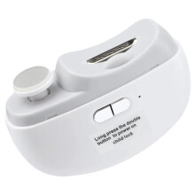 Electric Nail Clipper Grinding and Polishing with Light Automatic Nail Trimmer Rechargeable Nail Cutter Manicure