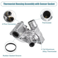 Aluminum Coolant Thermostat Housing Assembly for  Explorer 2001-2005 Ranger  Mercury Mountaineer 4L5E8594AA