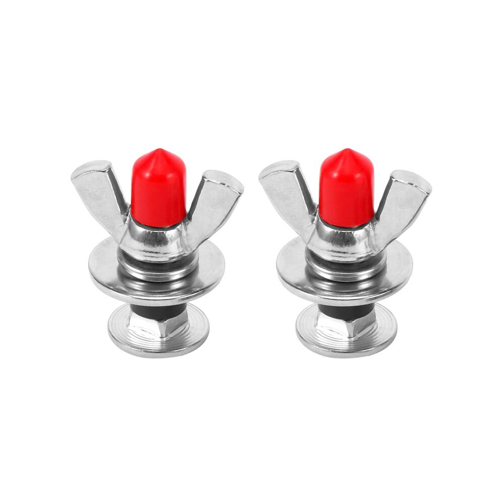 2Pcs 316 Stainless Steel Diving Screws Butterfly Backplate Wing Nuts For Underwater Scuba Diving Bcd Accessories 6031973630325
