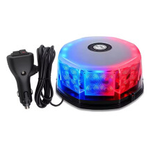 Red Led Car Strobe Light 12V 24V Rotating Emergency Beacon for Vehicles Truck Forklift