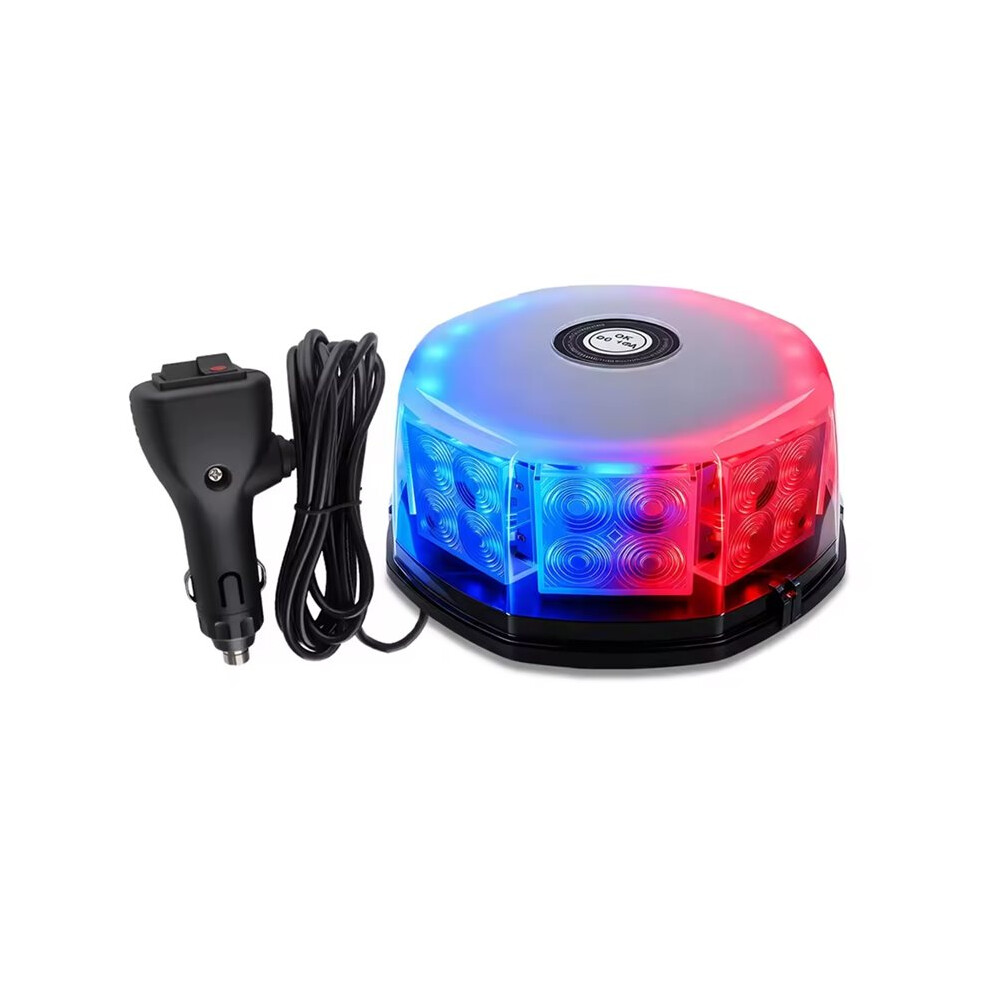 Led Car Strobe 12V 24V Rotating Emergency Beacon For Vehicles Truck Forklift Red/Light 6033556473657