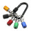 1/4 inch Hex-Shank Screwdriver Bits Holder Practical Extension Bar Drill Screw Adapter Quick Release Carabiner Keychain 1